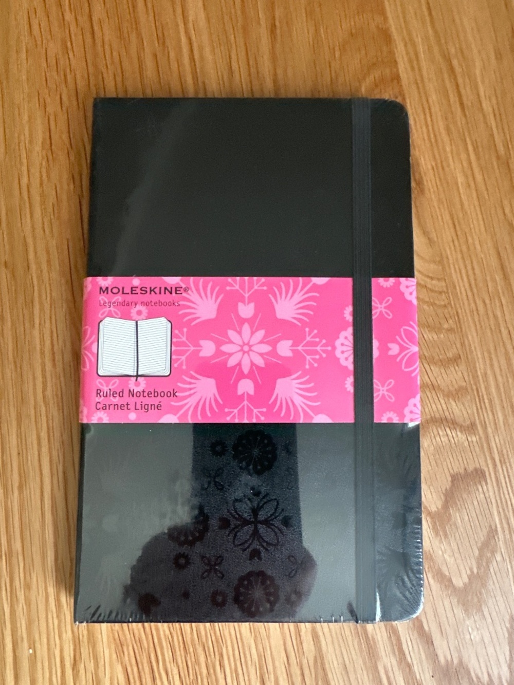 Moleskine Ruled Notebook 5 x 8.25 in. Black